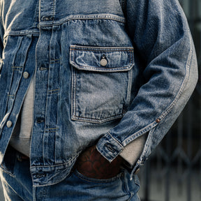 Full Count 2103HW Type 2 Oversized Denim Jacket Dartford Indigo FINAL SALE