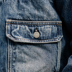 Full Count 2103HW Type 2 Oversized Denim Jacket Dartford Indigo FINAL SALE