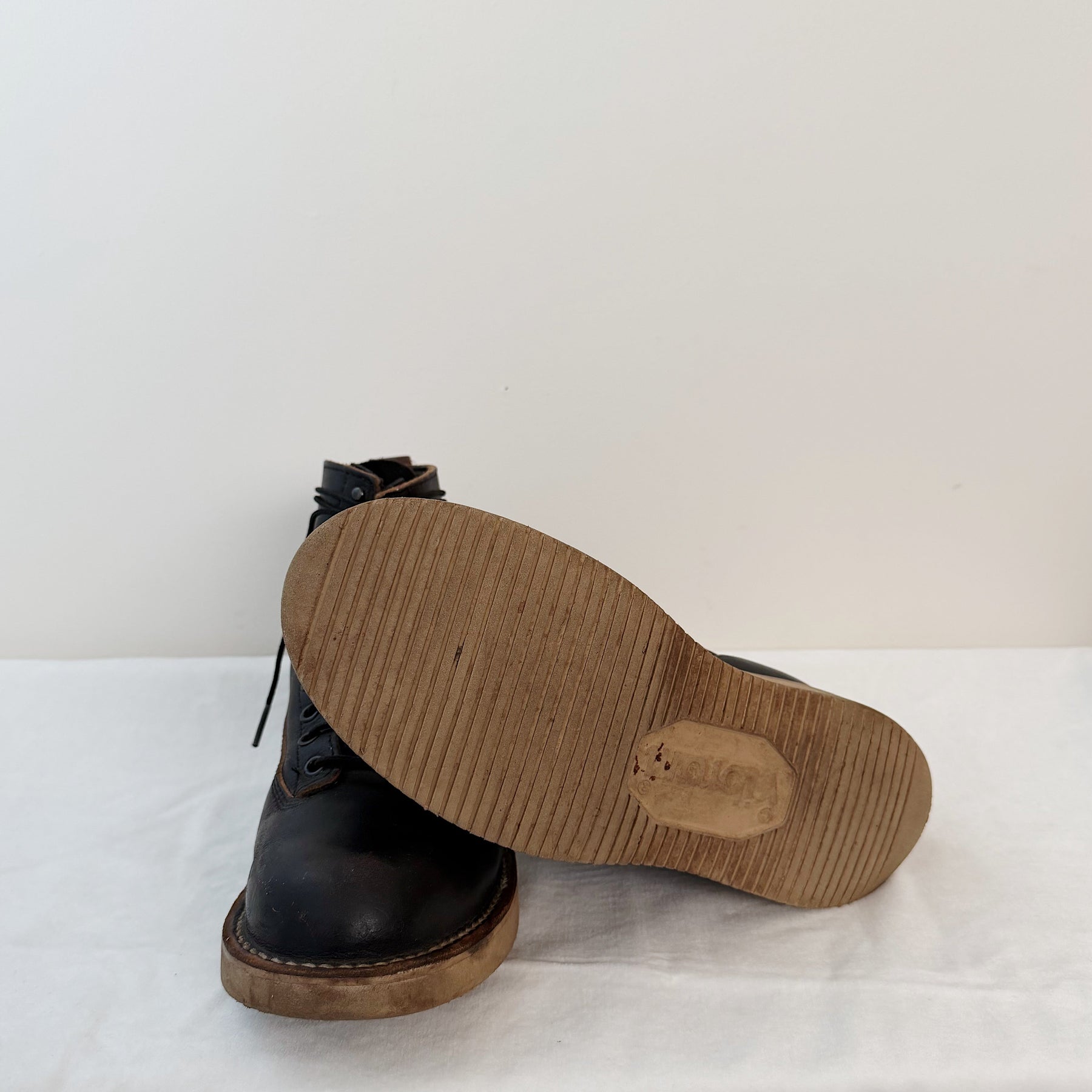 White's Boots x Snake Oil Provisions Big Shooter Black Chromexcel PRE-OWNED/ FINAL SALE
