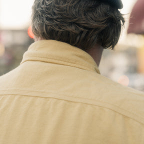 RRL Brushed Chamois Work Shirt Vintage Yellow