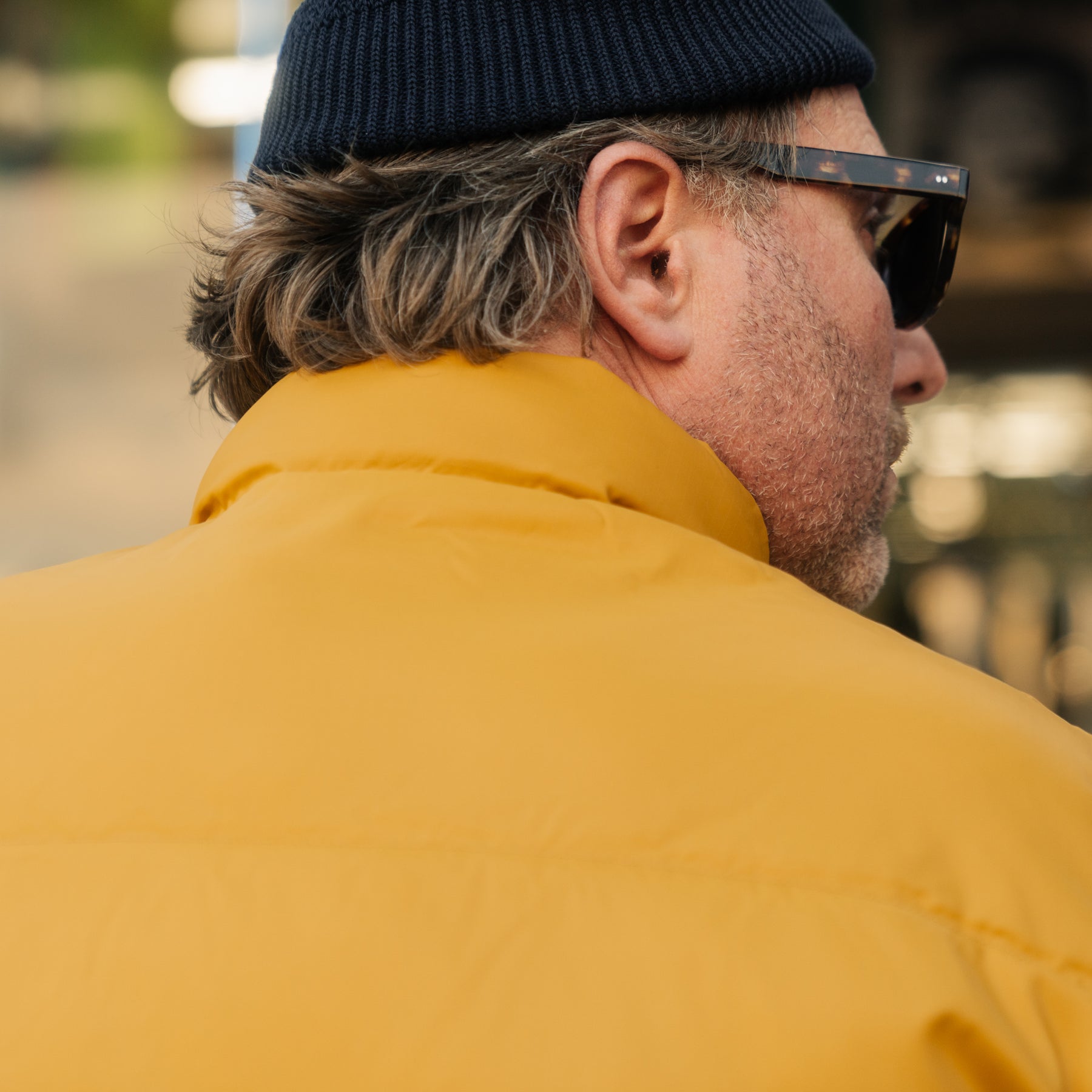 RRL Quilted Ripstop Jacket Vintage Yellow