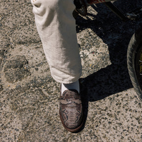 Snake Oil Provisions x Santa Rosa Brand Loafer Brown Snake PRE-ORDER