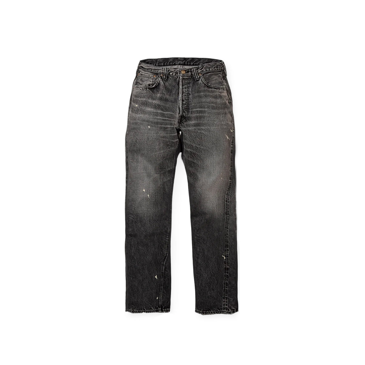 Full Count 1108 13.7oz Slim Straight Jean Black Dartford Splatter