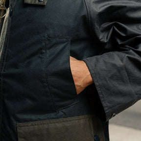 Barbour Patchwork Bedale Wax Jacket Sage