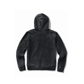 Schaeffer's Garment Hotel 20oz French Terry Worn & Bleached Black Hoodie