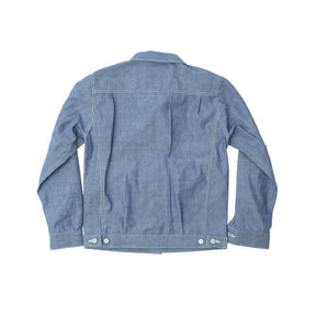UES 2nd Type Chambray Jacket Light Indigo