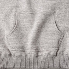 Full Count 3745-22 After Hood Sweat Shirt Mother Cotton Heather Gray