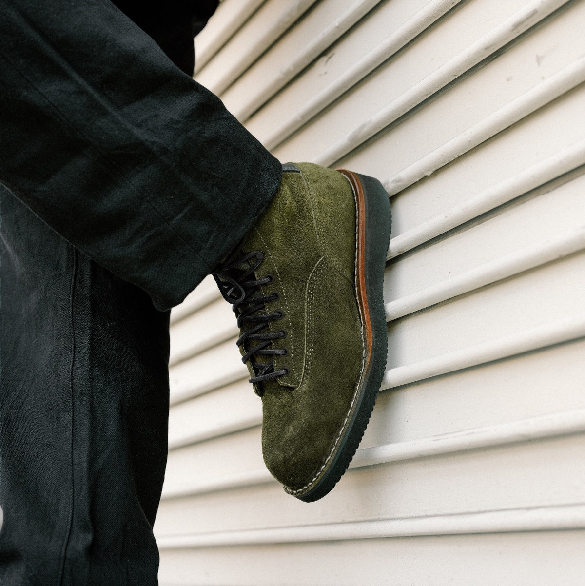 White's Boots x Snake Oil Provisions Big Shooter Moss Roughout PRE-ORDER DEPOSIT