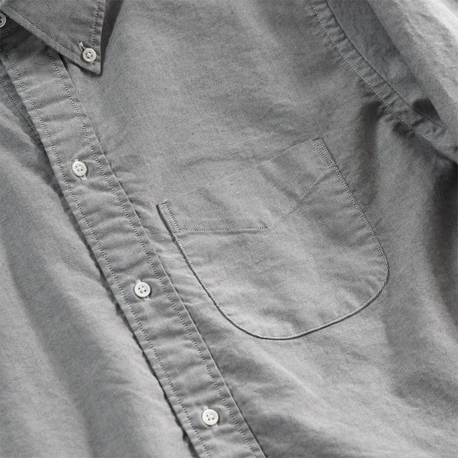 Full Count 4081 Good Old B.D. Shirt Gray