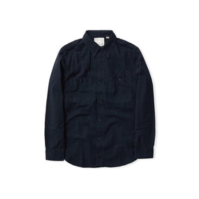 Full Count 4810-22 Chambray Shirt Black