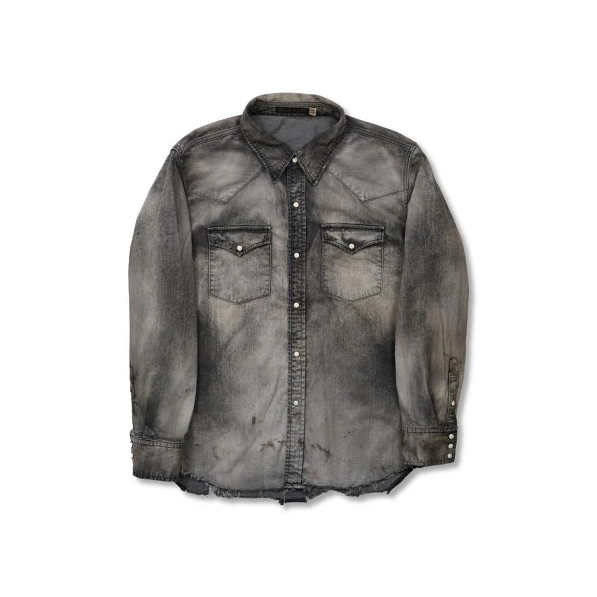 Full Count 4894HW Denim Western Shirt Hand Wash "Looks That Kill" Black