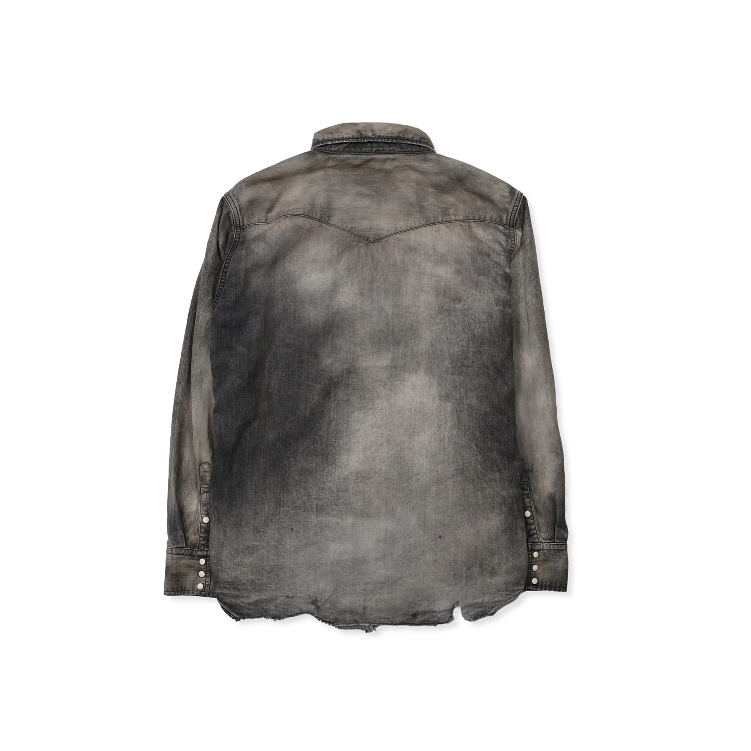 Full Count 4894HW Denim Western Shirt Hand Wash "Looks That Kill" Black