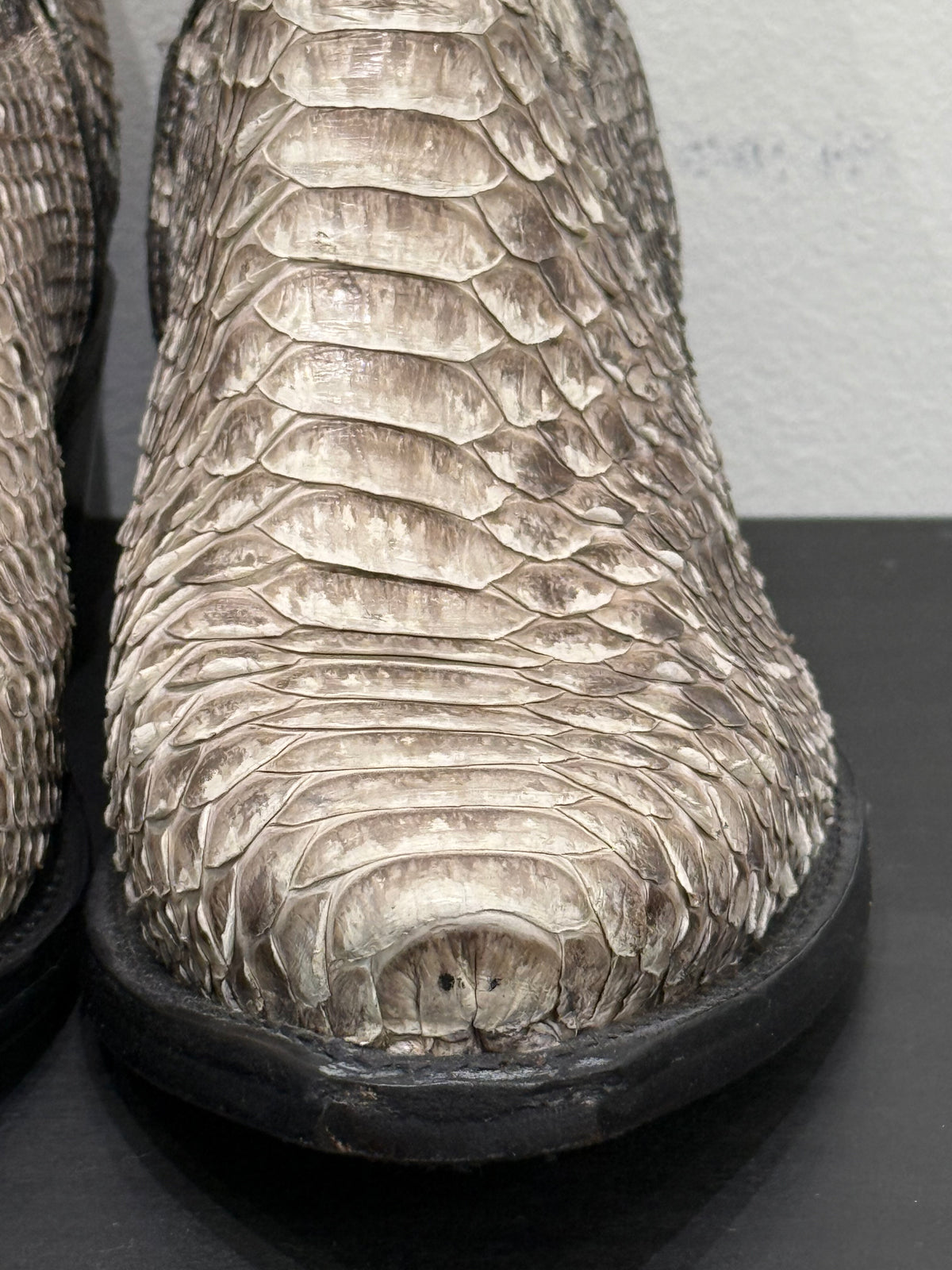 Planet Cowboy Zip Ups Snakeskin Western Boot FINAL SALE