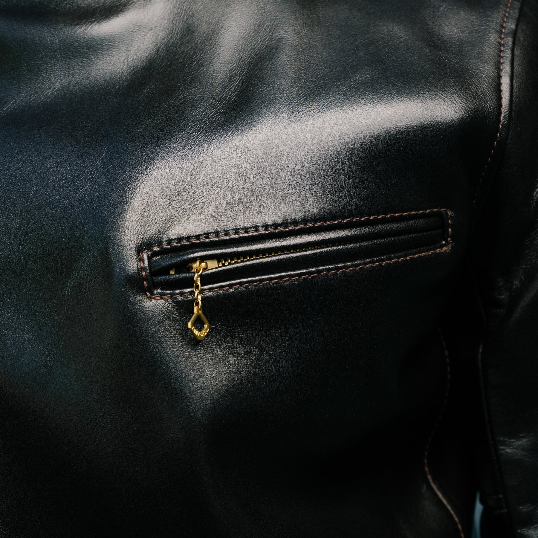 Y'2 Leather HR-01 Vintage Horse Single Riders Jacket Black
