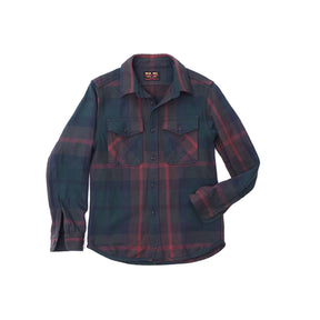 UES Extra Heavy Flannel Shirt Green FINAL SALE