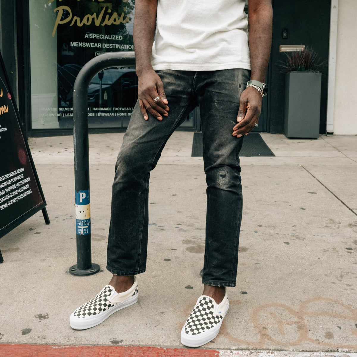 Iron Heart IH-555S-SBG 21oz Super Slim Jean Superblack Fades To Grey