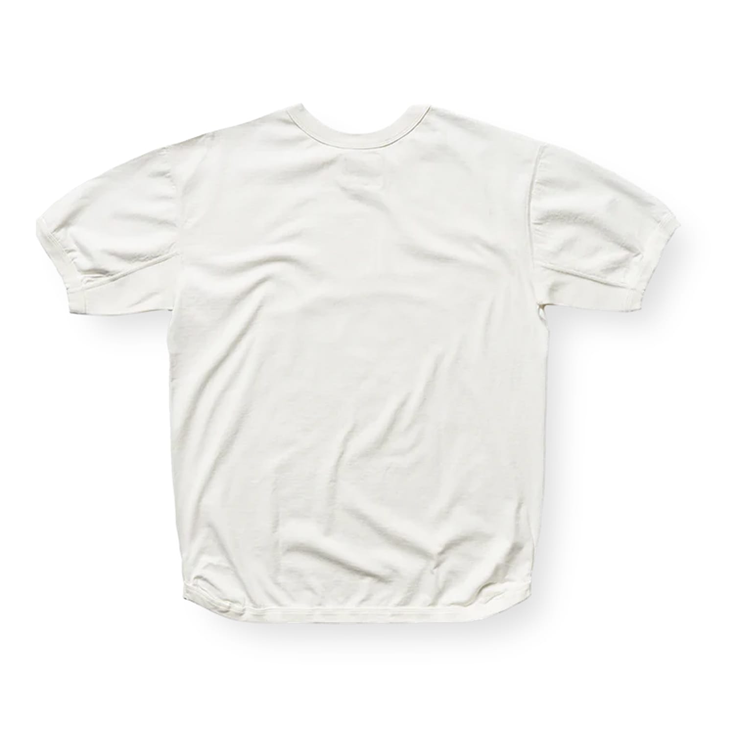 Full Count Flat Seam Heavyweight T-Shirt White