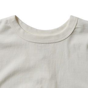 Full Count Flat Seam Heavyweight T-Shirt White