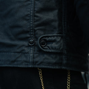 Iron Heart x Snake Oil Provisions IHM-48-NAV Whipcord Lightweight N1 Deck Jacket Navy