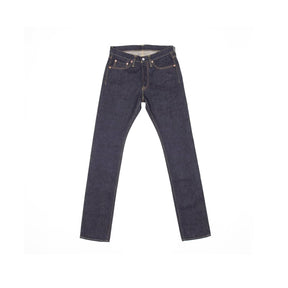 Iron Heart IH-555SBR-14 14oz Broken Twill Selvedge Denim Super Slim Jeans Indigo