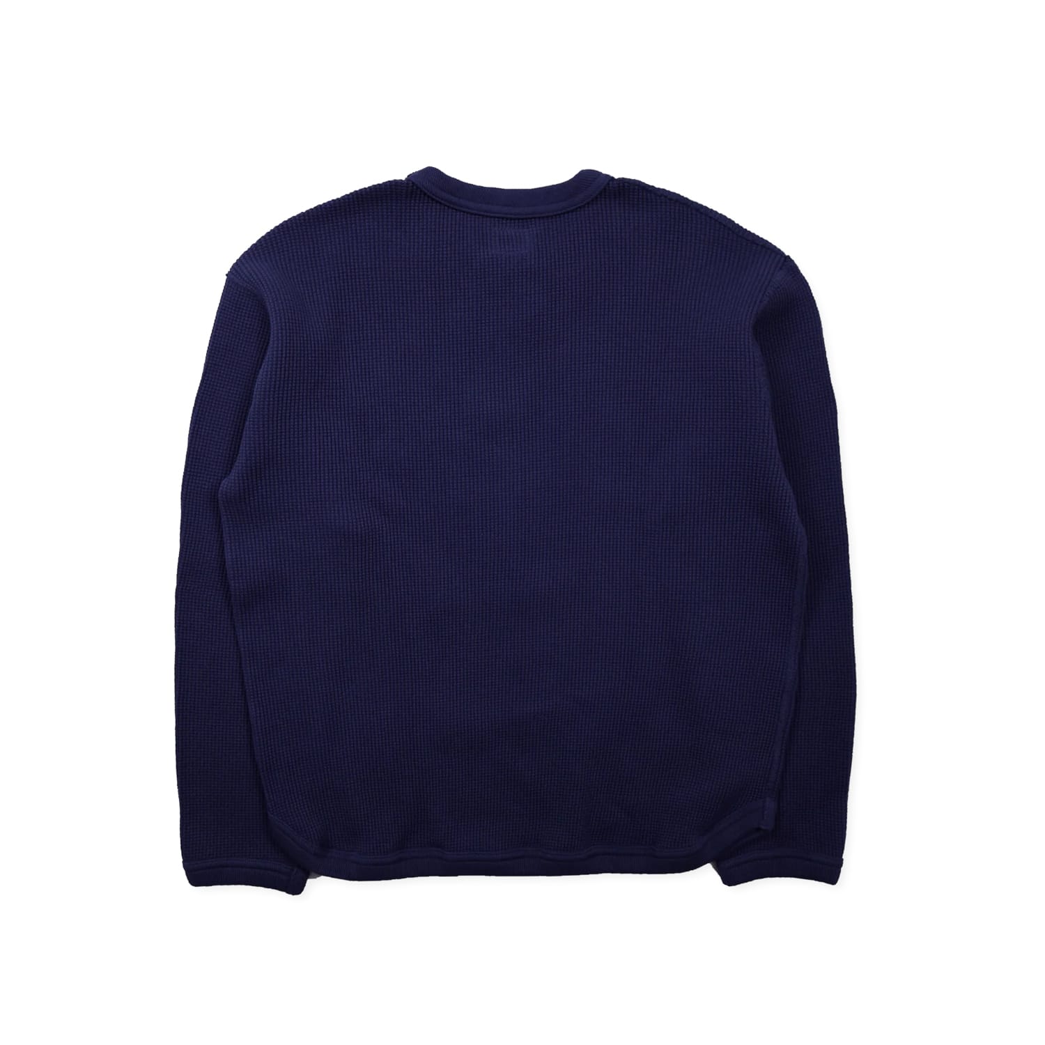Full Count Heavyweight Waffle Long Sleeve T-Shirt Eggplant