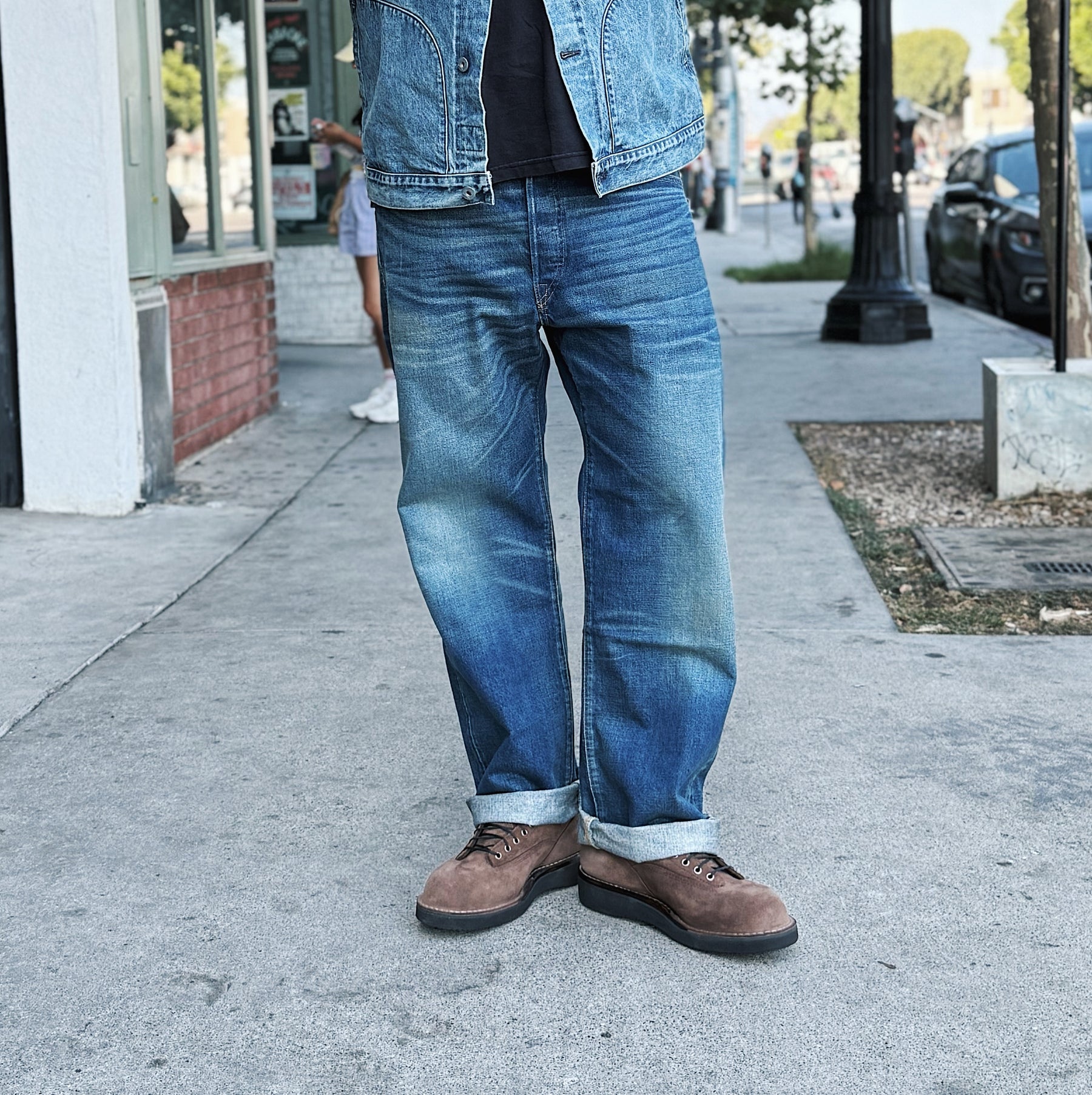 RRL Vintage 5 Pocket Jean Grandfalls Wash