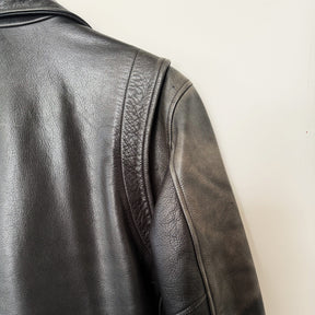 Lær Brand Classic Moto Jacket Black w/ Gold Hardware PRE-OWNED/ FINAL SALE