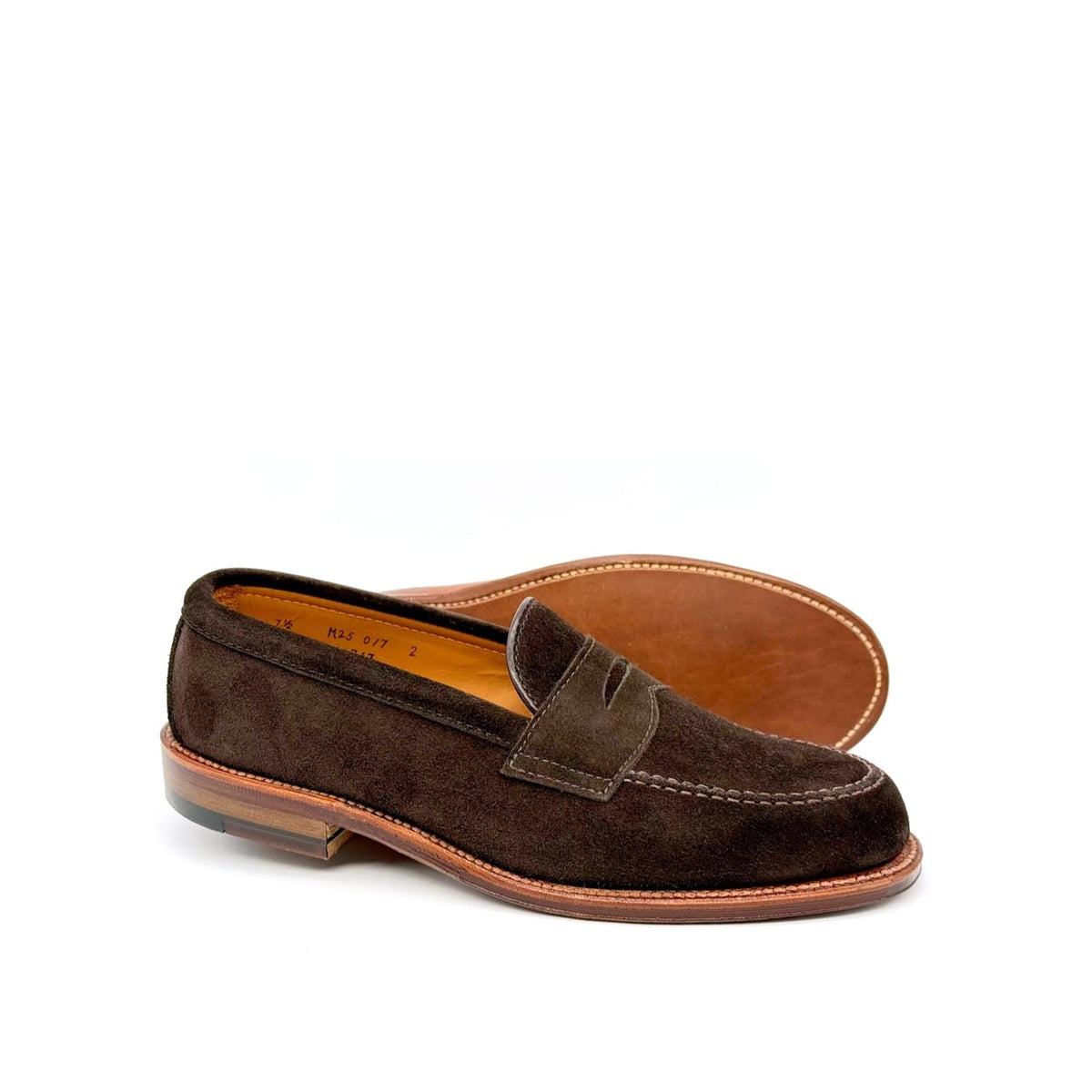 Alden 6176F Leisure Loafer Chocolate Suede