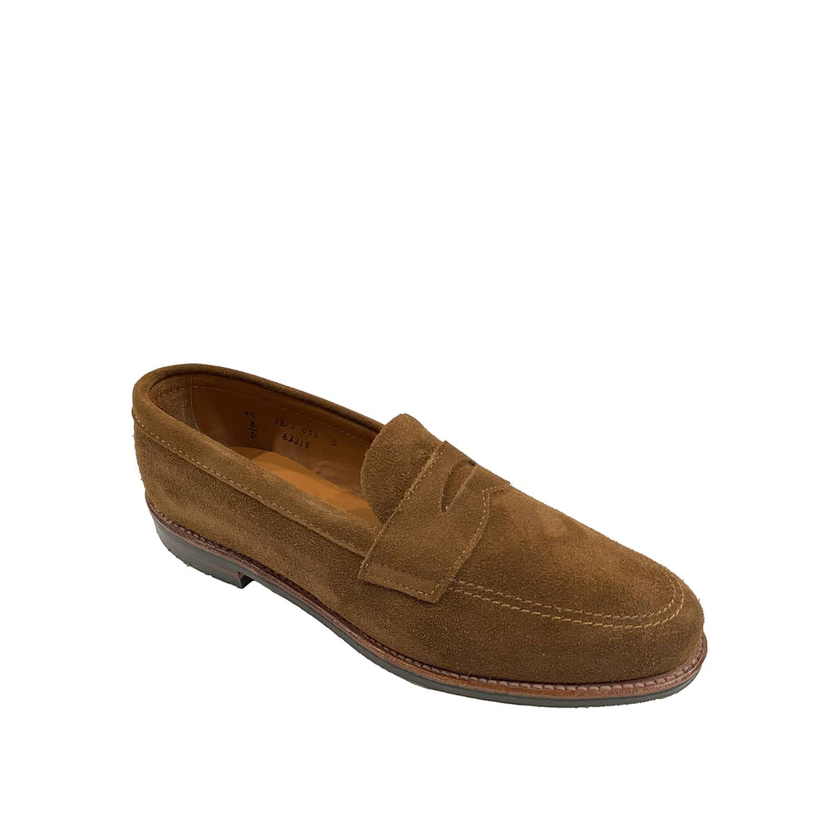 Alden 6221L Unlined Penny Loafer Snuff Suede