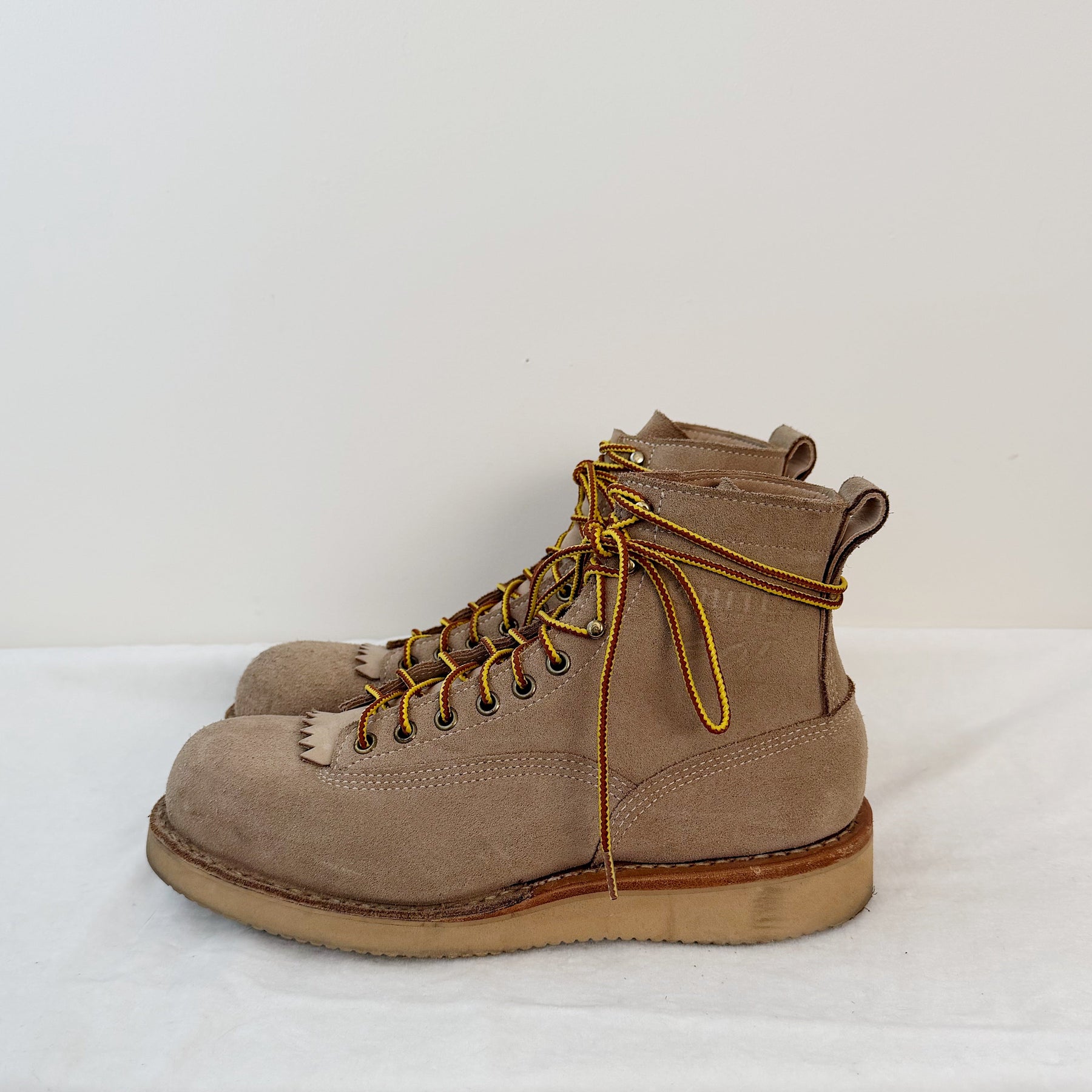 White's Boots x Snake Oil Provisions Big Shooter Desert Sand Roughout PRE-OWNED/ FINAL SALE