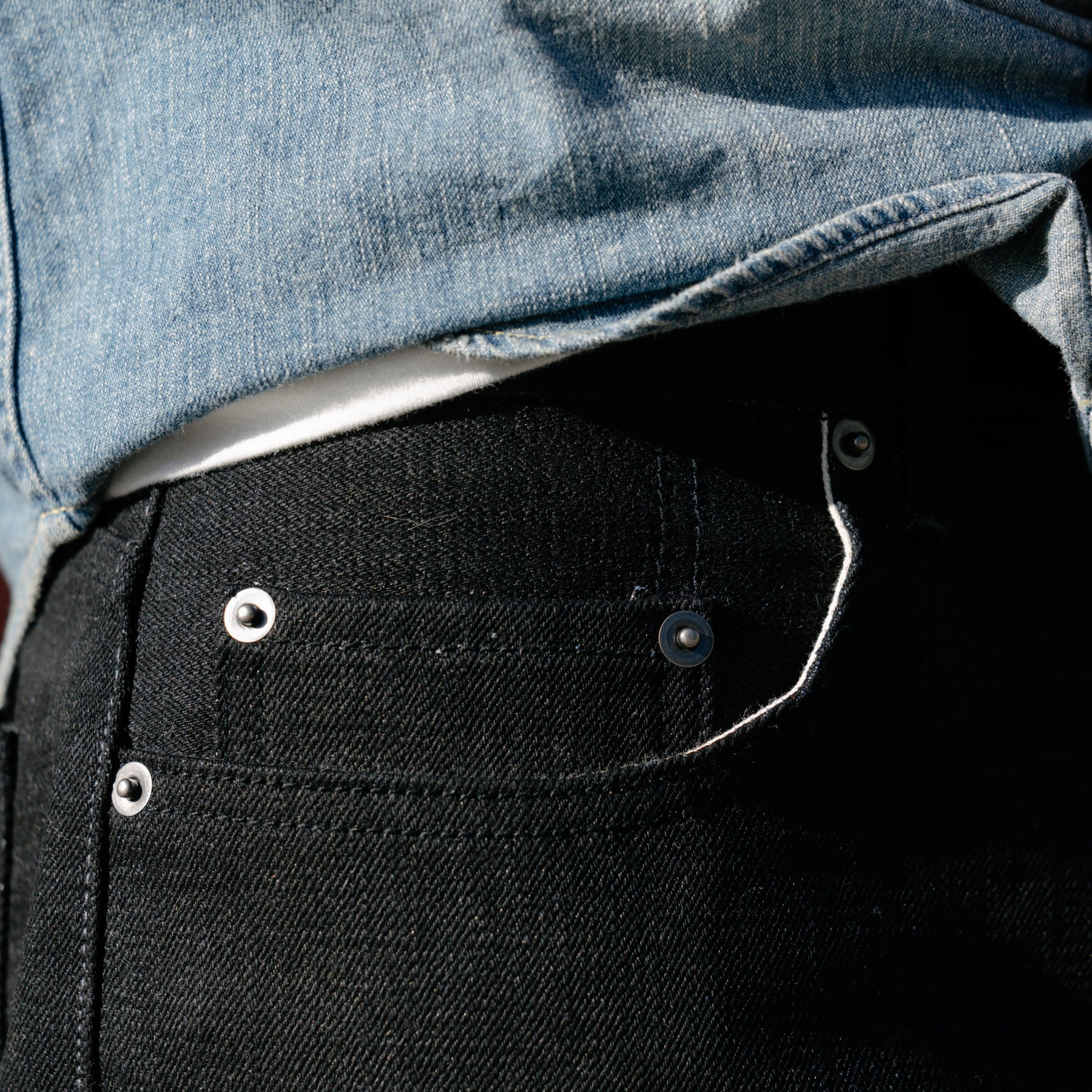 Schaeffer's Garment Hotel "The New Paloma" 18oz 103 Tall Straight Jean Black