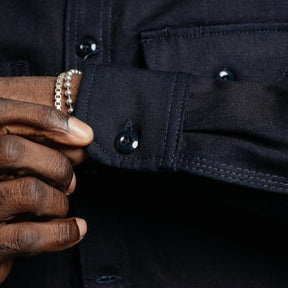 Rogue Territory Work Shirt Indigo Selvedge Canvas