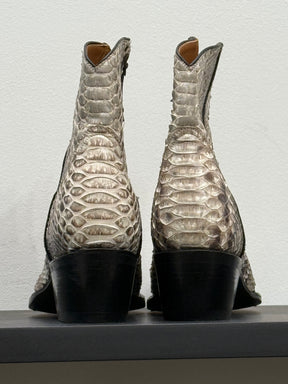 Planet Cowboy Zip Ups Snakeskin Western Boot FINAL SALE