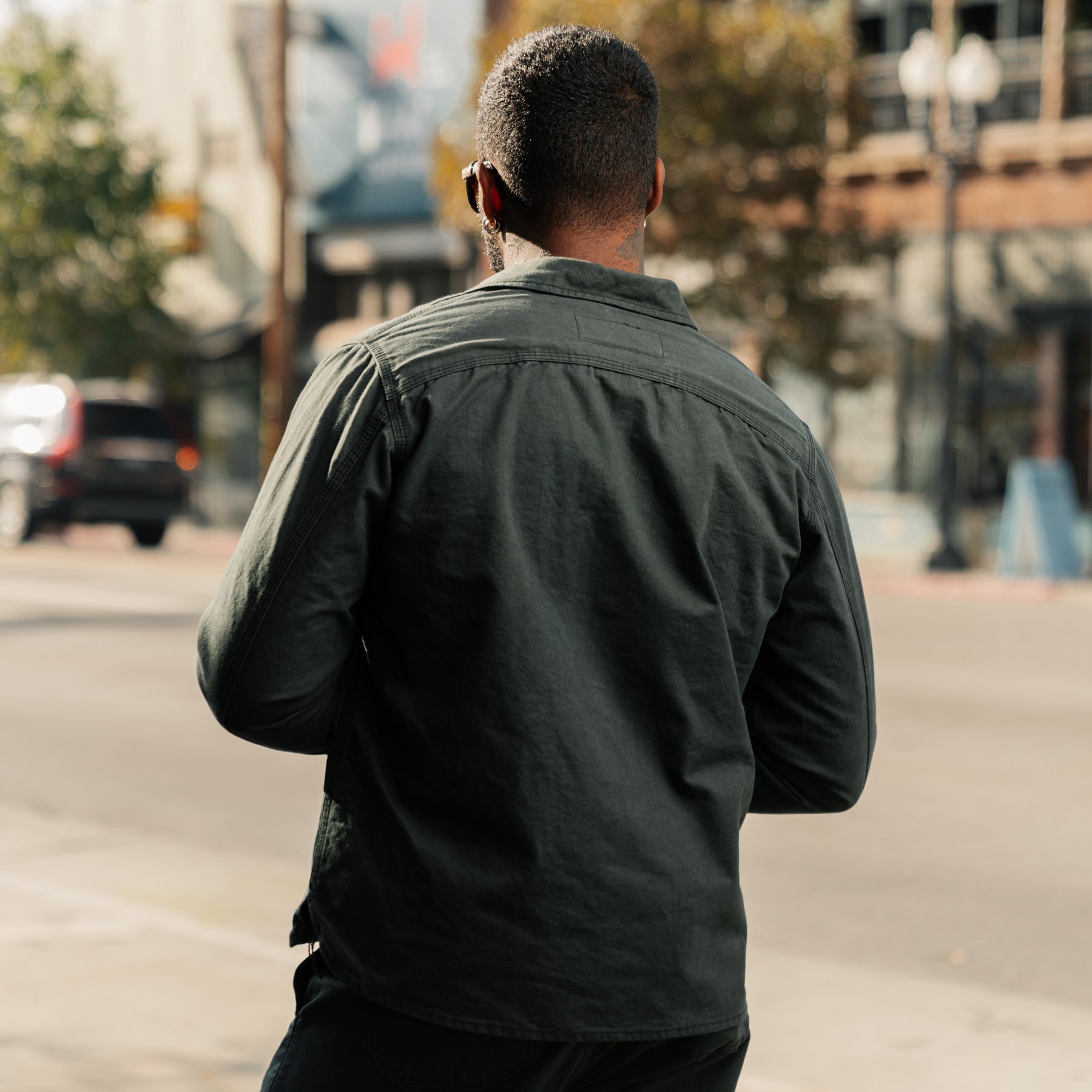 Rogue Territory Dyed Canvas Work Shirt Ash