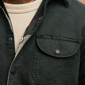 Rogue Territory Dyed Canvas Work Shirt Ash
