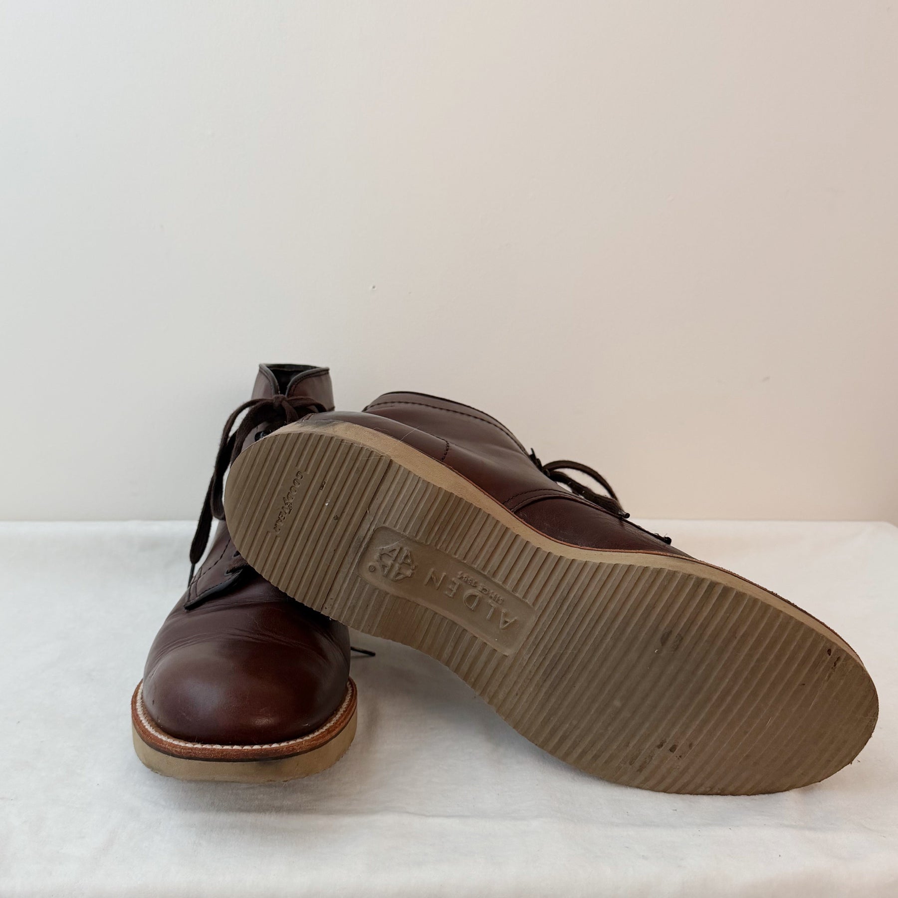 Alden x Snake Oil Provisions Pike Boot Brown Chromexcel PRE-OWNED/ FINAL SALE