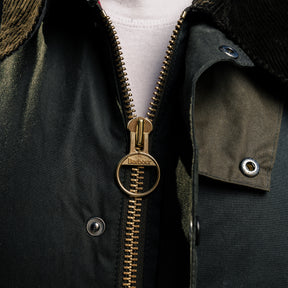 Barbour Patchwork Bedale Wax Jacket Sage