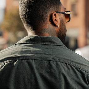 Rogue Territory Dyed Canvas Work Shirt Ash