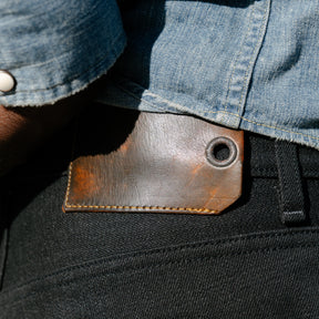 Schaeffer's Garment Hotel "The New Paloma" 18oz 103 Tall Straight Jean Black