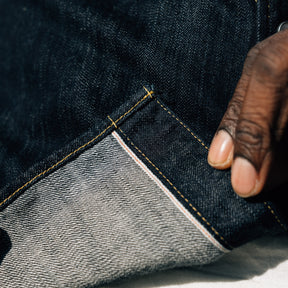 The Flat Head FN-SDW-001L 10oz Denim Western Shirt Blue