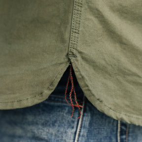 Rogue Territory Dyed Canvas Work Shirt Olive
