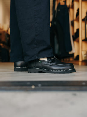Paraboot Reims Loafer Lisse Noir Ink