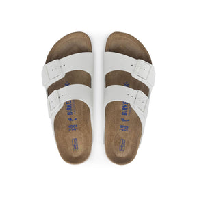 Birkenstock Arizona Soft Footbed Leather White FINAL SALE