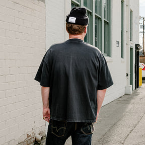 All-Time High Boxy Cotton Pocket Tee Washed Black