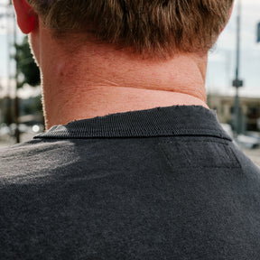All-Time High Boxy Cotton Pocket Tee Washed Black