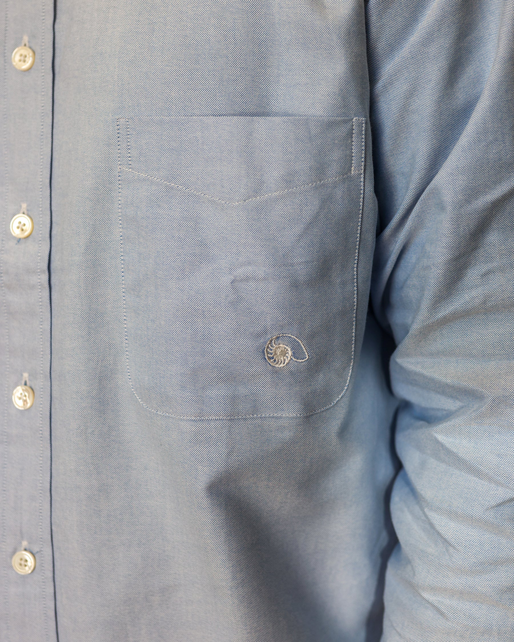 Aaron Levine New York Oxford Shirt Blue