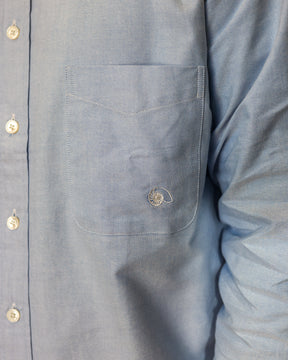 Aaron Levine New York Oxford Shirt Blue