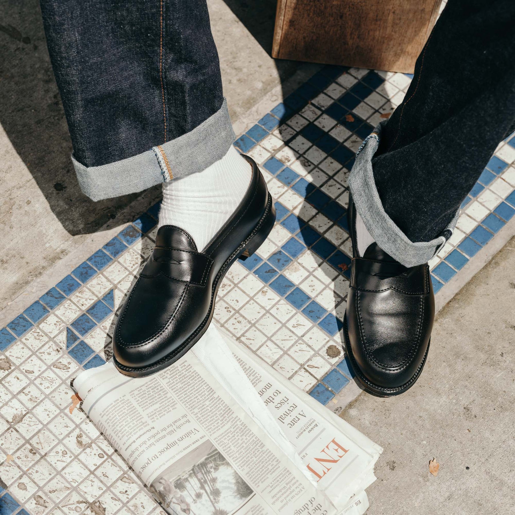 Alden 9827 Leisure Loafer Black Canton Calf
