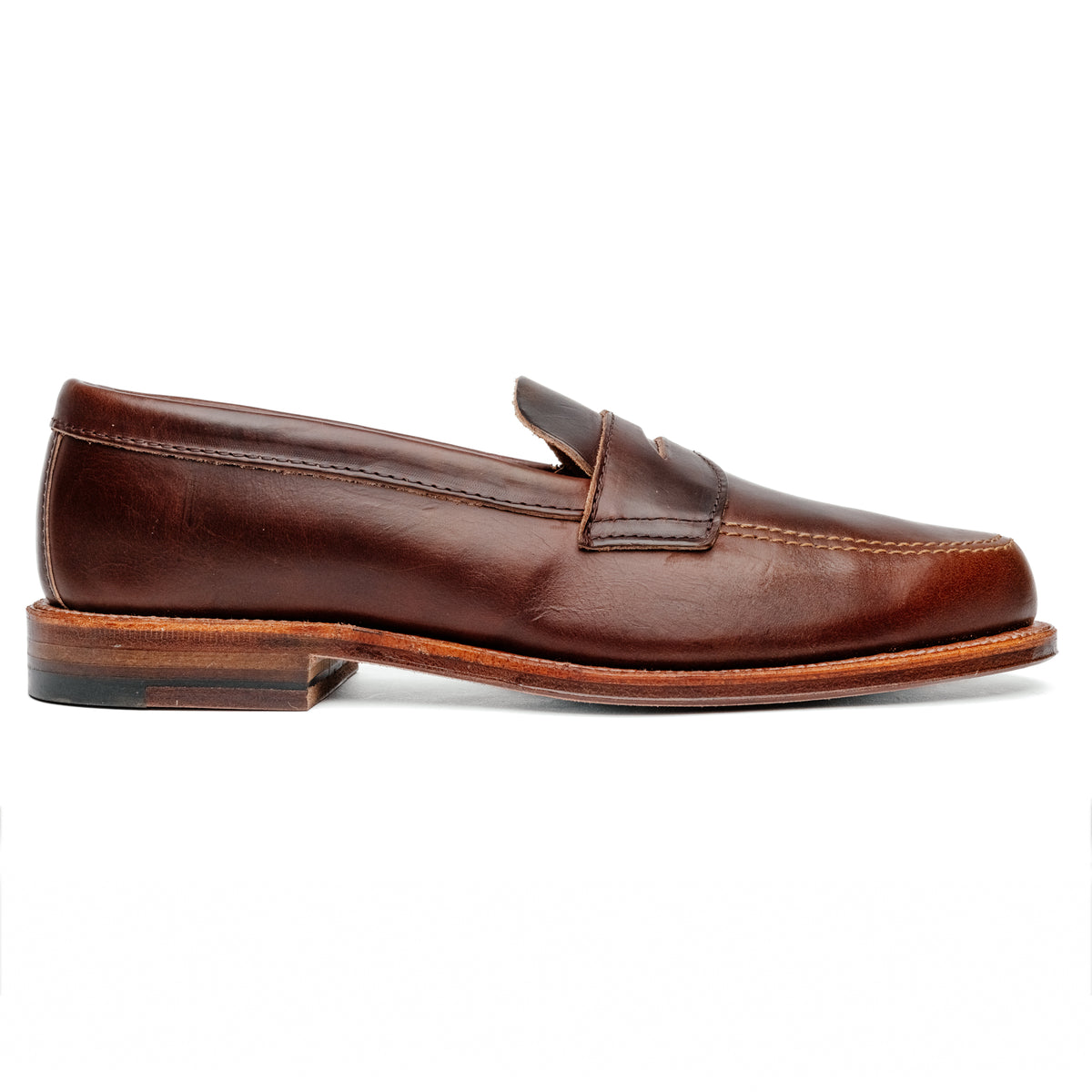 Alden x Snake Oil Provisions Unlined Loafer Brown Chromexcel