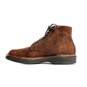 Alden x Snake Oil Provisions Lafayette Boot Reverse Tobacco Chamois
